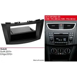 Перехідна рамка Suzuki Swift, Ertiga ACV 281292-03 - мініатюра 3