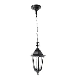 Светильник садово-парковый подвесной IRON ЛАНЬ-ЛЮСТРА черная LUMANO