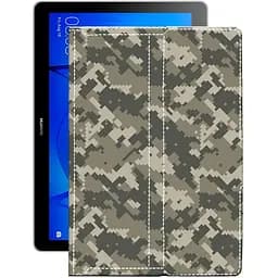 Чохол StatusCASE з екошкіри для планшету Huawei MediaPad T3 10 Хаки-зелений