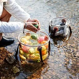 Складаний контейнер для води з ПВХ Naturehike NH20SJ040, 10л, прозорий - мініатюра 4
