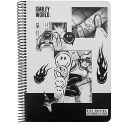 Тетрадь для записей Yes Smiley World Keep smiling А5 в клетку 80 листов (152269)