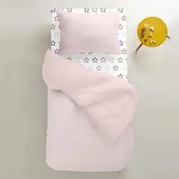 Набір наволочок Cosas G&R stars 40х60 см рожевий (SetPillow_StarGreyRose_Rose_40х60) - мініатюра 5