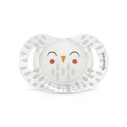 Пустушка фізіологічна Suavinex Bonhomia, 18+ міс., біла (307817)