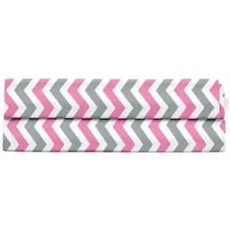 Простирадло євро Cosas GREY ZIGZAG 220х240 см (ZigGreyRose_240s)