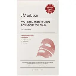 Маска антивікова Jmsolution Collagen Pdrn Firming Rose Gold Foil Mask 10 шт.