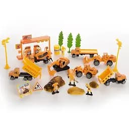 Ігровий набір Будівельники. Вантажівка з фігурками і знаками IM284