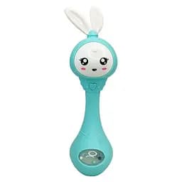 Інтерактивна іграшка-брязкальце "Зайчик" Mega Zayka MGZ-1210(Turquoise)