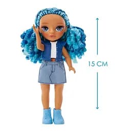 Ігровий набір з лялькою Сапфіра Rainbow High 531197 серії Littles з аксесуарами - мініатюра 4
