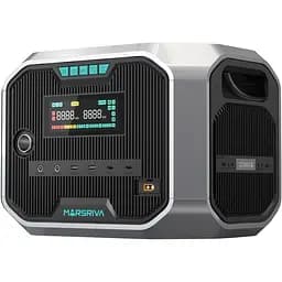 Зарядная станция Marsriva MP12 (1310 Вт/ч) 1200W UPS, MPPT, LiFePO4, BT Speaker/FM/Mic, Wir.Charg.15W