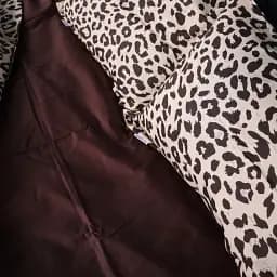 Наволочка MirSon Сатин Leopard Chic 50х50 см шоколадна (2200011122298) - мініатюра 5
