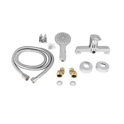 Змішувач для душу Lidz Latwa 010 (з душовим гарнітуром) (k40) LDLAT010CRM45416 Chrome - мініатюра 5