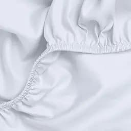 Простирадло на резинці Cosas сатин SNOW 80х190х25 см (01Satin_PureWhite_80x190x25) - мініатюра 2