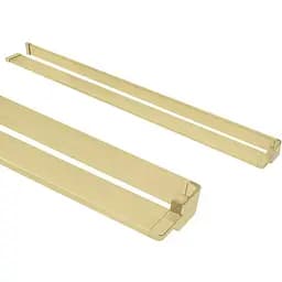 Полка Rea Evo на душевую стенку brushed gold REA-46000, Золотой