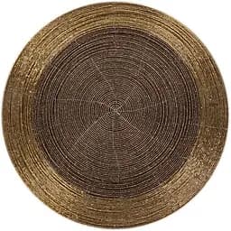 Плейсмат Elendekor Бисер 35 см коричневый (877-091)
