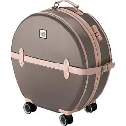 Валіза Semi Line 20" S Brown/Pink Cream (T5673-2)