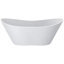 Ванна Mraggo Florda матова з литого мармуру 1800x750x722 00312802 Білий матовий