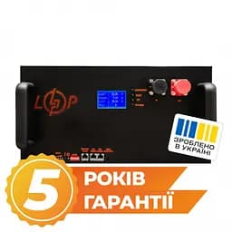 Аккумулятор LogicPower LiFePO4 25,6V - 280 Ah (7168Wh) (BMS 200A/100А) LCD металл Smart RM RS485/CAN