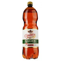 Пиво Опілля Export Lager, светлое, 4,5%, 1,5 л