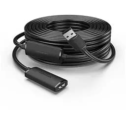 Дата кабель USB 2.0 AM/AF 20.0m Active black Vention (CBKBQ)