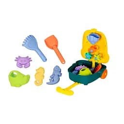 Набір для гри в піску в валізі 8 ел Baby Teamарт (9515_зелений)