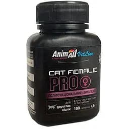 Вітаміни AnimAll VetLine CAT FEMALE PRO для дорослих кішок 0,5 г × 100 табл