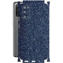 Захисна плівка StatusSKIN для Samsung Galaxy S20 G980 Корпус Вініл Соти сині - мініатюра 1