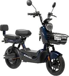 Электроскутер Двухместный Corso Raven (800W; 60V/20Ah) Синий