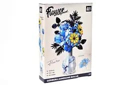 Конструктор дитячий YG Toys "Квіти" (Flowers), 361 деталь, для створення об'ємних квіткових композицій, у коробці 33085 - мініатюра 3