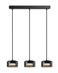 Підвісний світильник, люстра Goldlux 331281 Ofelia GX53 3x6W 4000K 660Lm IP20 чорний