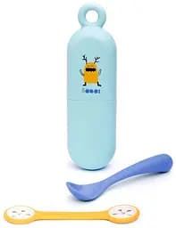 Набір для годування Suavinex Історії маленьких монстрів, синій (303610)