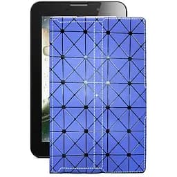 Чехол StatusCASE из экокожи для планшета Lenovo IdeaTab A3000 Синий ромб