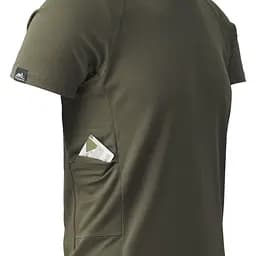 Термоактивна футболка Helikon-Tex Functional T-shirt - Quickly Dry - Olive Green, розмір S - мініатюра 3