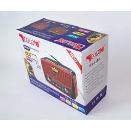 Радіоприймач Golon RX-456S із сонячною панеллю СІРИЙ - мініатюра 6