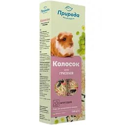 Колосок для грызунов Природа Фруктовый 140 г (PR740057)