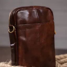 Чоловіча шкіряна сумка Vintage 14х20,5х3,5 см sum0012379 - мініатюра 2
