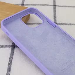 Чохол Silicone Case Full Protective (AA) для Apple iPhone 13 mini (5.4) Бузковий / Dasheen - мініатюра 3