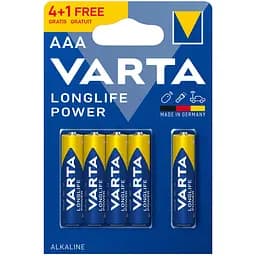 Батарейки Varta Longlife Power AAA 5 шт. (4903121415)