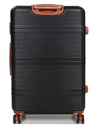 Валіза велика L ABS-пластик Worldline Airtex 629 76×52×30см 110л Чорний - мініатюра 4