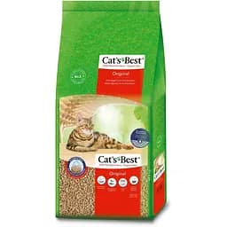 Наполнитель Cat’s Best Original для кошачьего туалета деревянный 40 л/17.2 кг