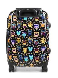 Валіза велика L полікарбонат Worldline Airtex 809/black_hibou Різнокольоровий - мініатюра 4