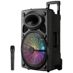 Портативна колонка XPRO GZ-W1012 валіза 30Вт USB SD FM радіо Bluetooth 1 мікрофон ДУ (MER-15677)