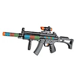 Автомат JL666-13 62см, звук, світло, приціл, на батарейці, в пакеті (6969120410103)