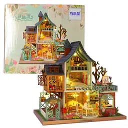 3D конструктор Румбокс Будиночок у джунглях своїми руками, світлові ефекти