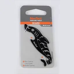 Міні-Мультитул NexTool (KT5521) EDC box cutter Shark Blue, Синій - мініатюра 5