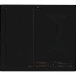 Варильна поверхня Electrolux Electrolux індукційна, 60см, розширена зона, датчик кипіння, Hob2Hood, чорний матовий