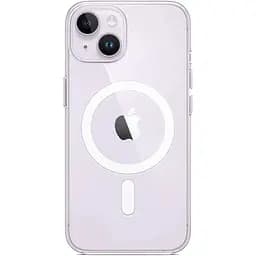 Оригінальний протиударний чохол Apple Clear Case MagSafe для iPhone 14 (6.1") Прозорий (MPU13RM/A) - мініатюра 6