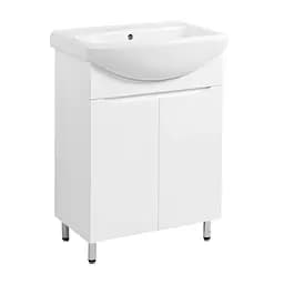 Тумба підлогова ПіК Альба Т1 під раковину Cersanit Cersania 55 см Білий 30412