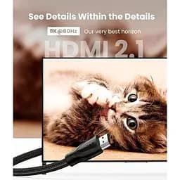 Кабель Ugreen HDMI to HDMI V2.1 Braided Cable 1.5m (80402) [99659] - мініатюра 5