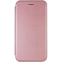 Шкіряний чохол-книжка Classy для Motorola Moto G85 Rose Gold