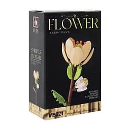 Конструктор детский Bambi Flower M5026-21 для создания стебля и лепестков.